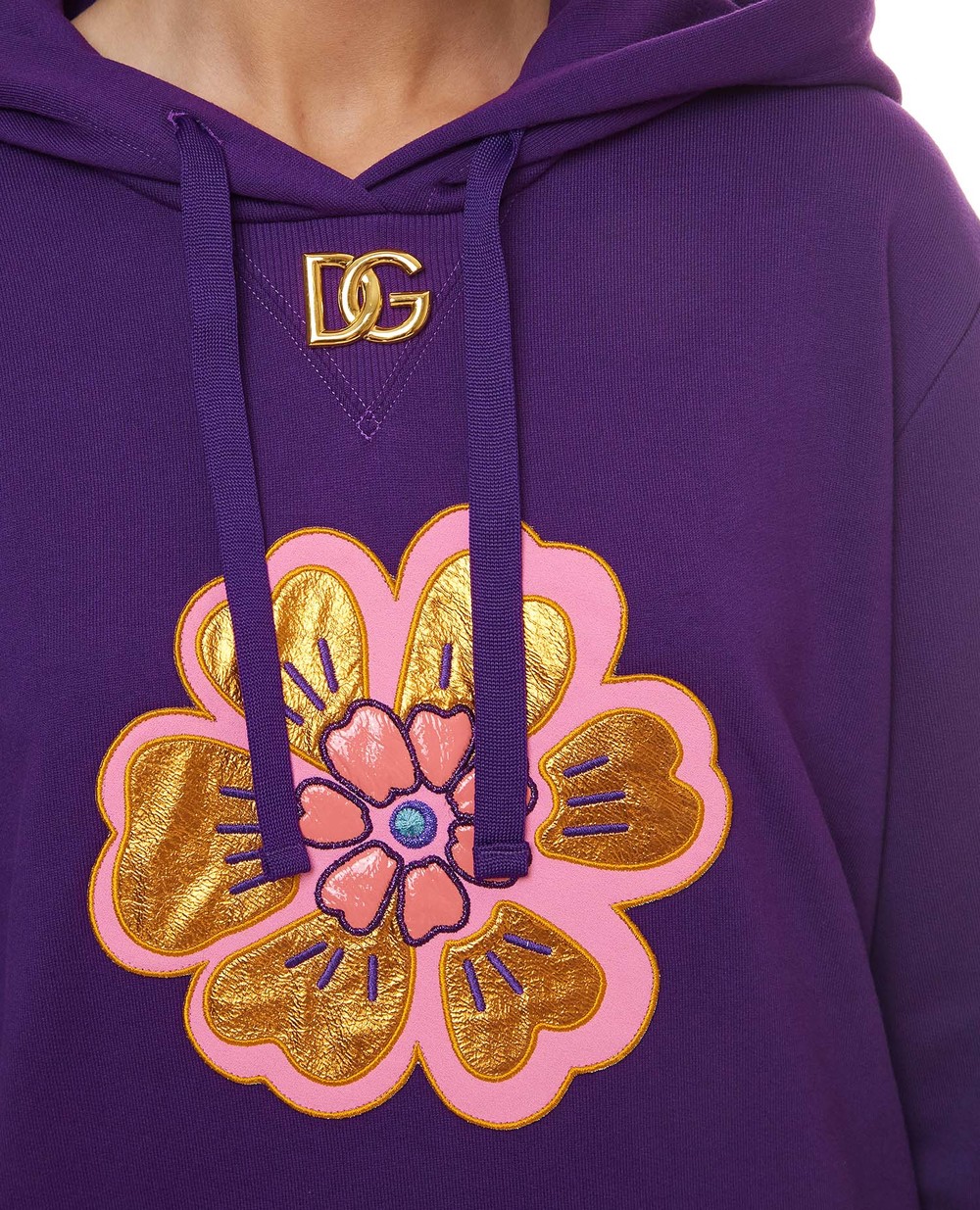 Худи Dolce&Gabbana F9K47Z-G7BBQ, фиолетовый цвет • Купить в интернет-магазине Kameron