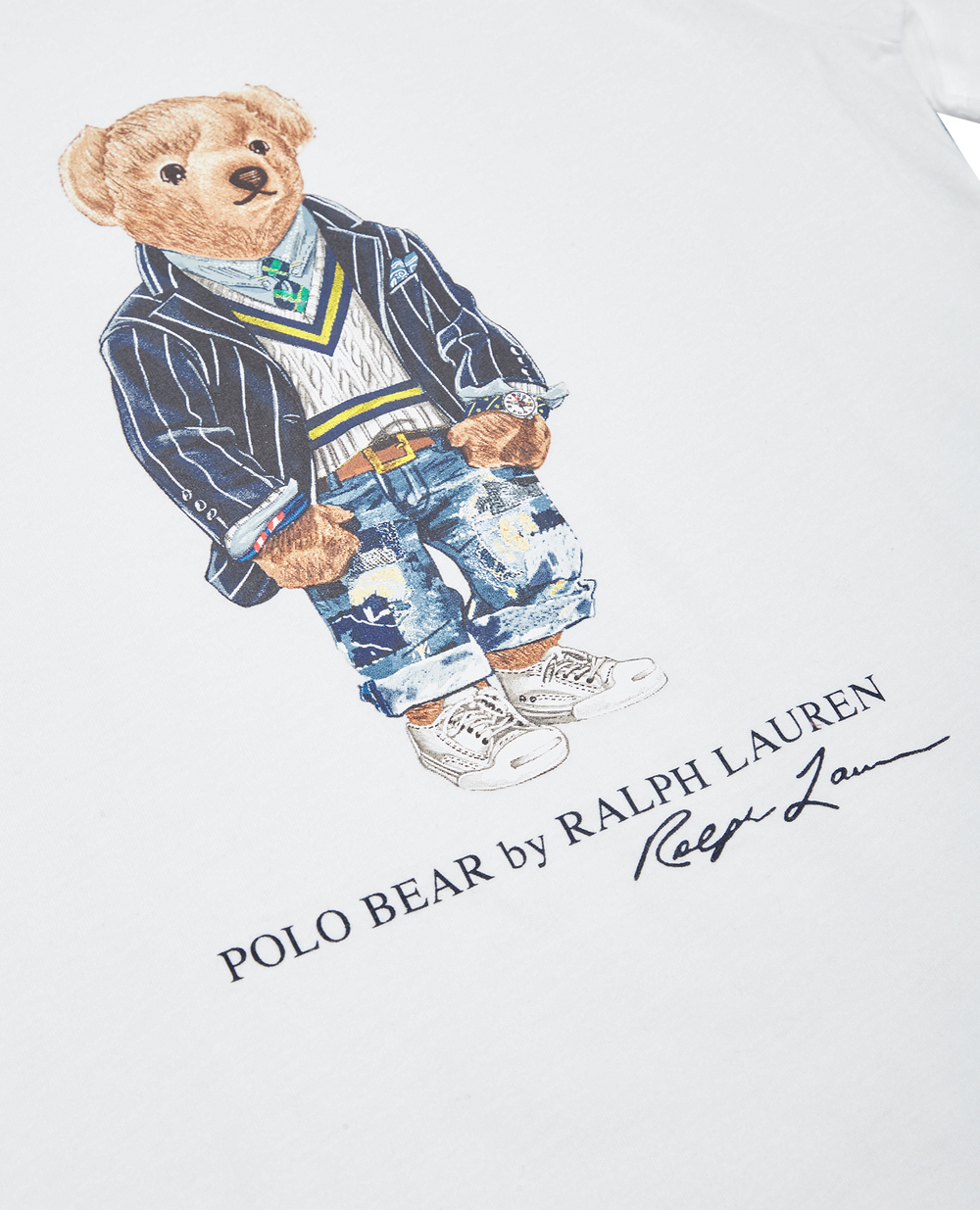 Детская футболка Polo Ralph Lauren Kids 321865660001, белый цвет • Купить в интернет-магазине Kameron