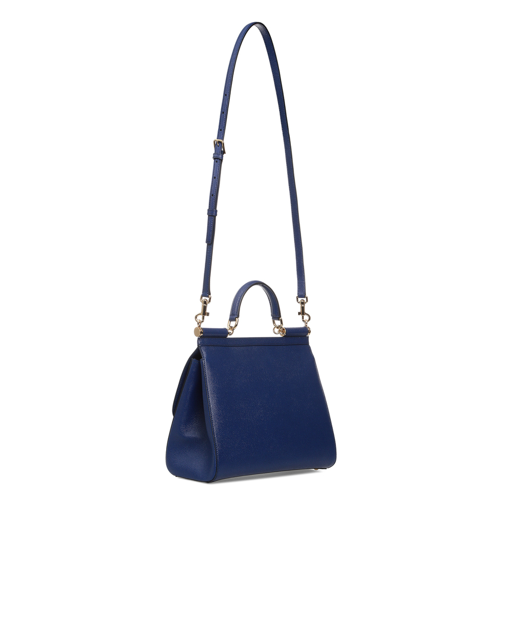 Кожаная сумка Sicily Dolce&Gabbana BB6235-A1001, синий цвет • Купить в интернет-магазине Kameron