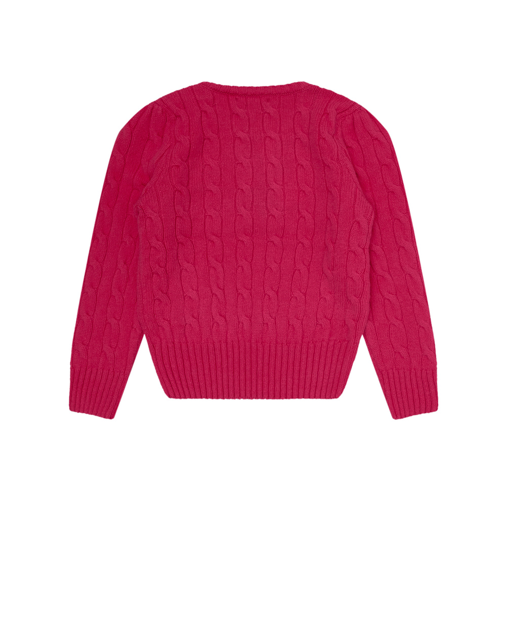 Дитячий вовняний светр Polo Ralph Lauren Kids 313877375002, рожевий колір • Купити в інтернет-магазині Kameron