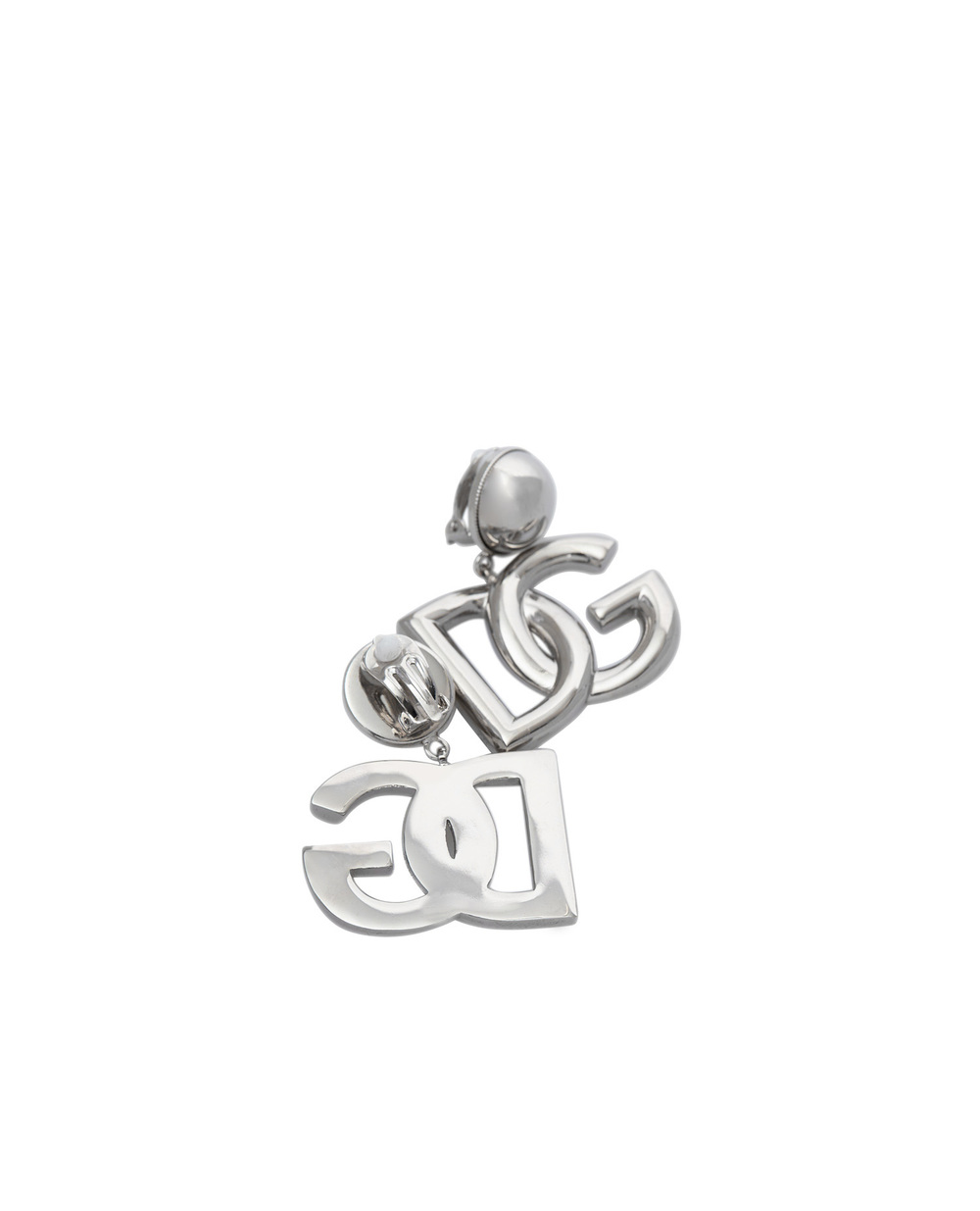 Клипсы Dolce&Gabbana WEN6P2-W1111, серебряный цвет • Купить в интернет-магазине Kameron