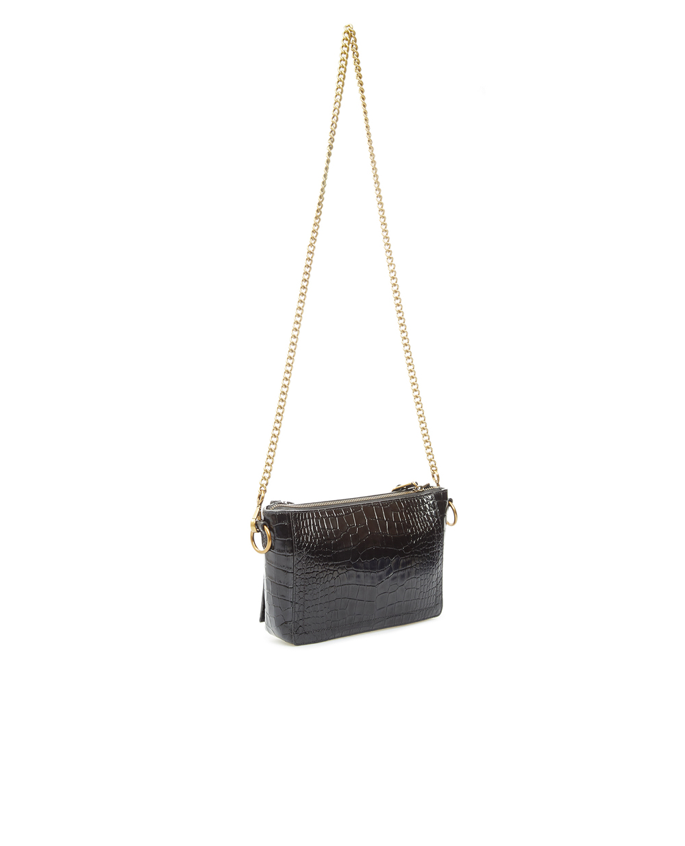Шкіряна сумка Polo Ralph Lauren 428811808001, чорний колір • Купити в інтернет-магазині Kameron