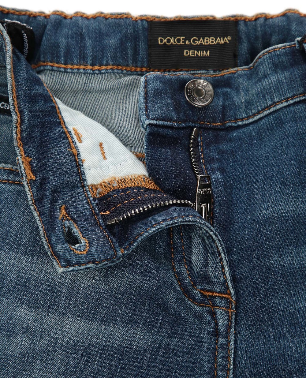 Дитячі джинси Dolce&Gabbana Kids L51F53-LD719-S-, синій колір • Купити в інтернет-магазині Kameron
