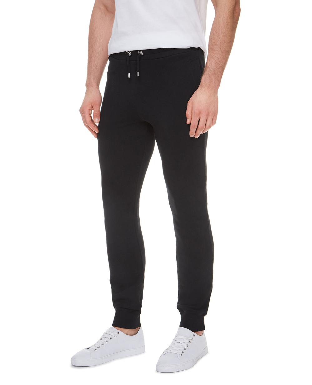 Спортивные брюки Balmain VH0OB015G060, черный цвет • Купить в интернет-магазине Kameron