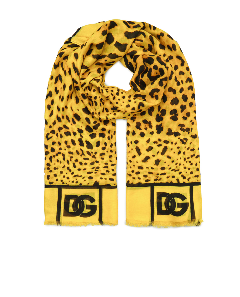 Шарф Dolce&Gabbana FS184A-G3SIA, жовтий колір • Купити в інтернет-магазині Kameron