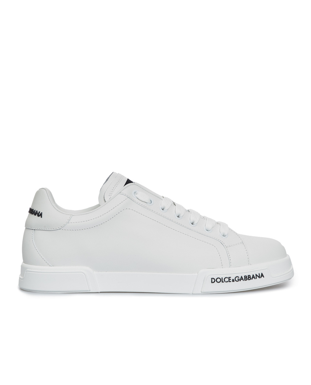 Шкіряні снікери Portofino Dolce&Gabbana CS2213-AA335, білий колір • Купити в інтернет-магазині Kameron