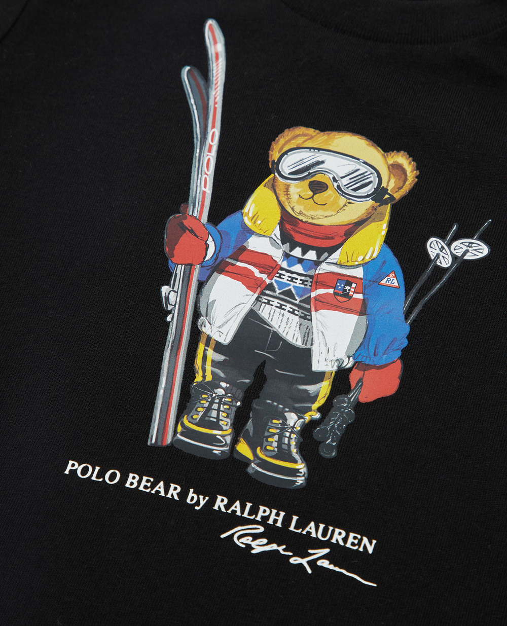 Дитяча футболка Polo Bear Polo Ralph Lauren Kids 320853828010, чорний колір • Купити в інтернет-магазині Kameron