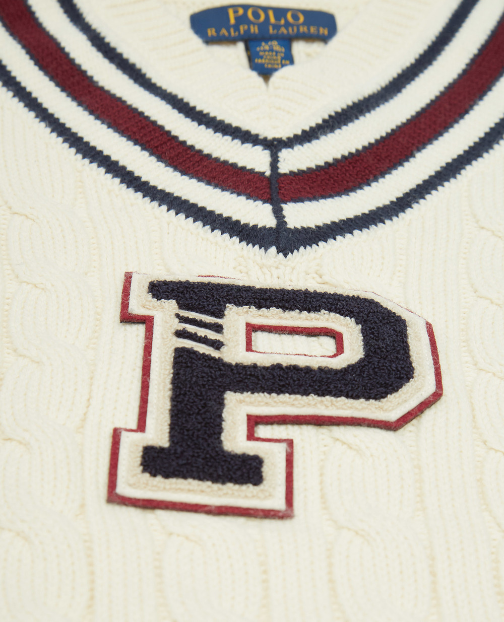 Пуловер Polo Ralph Lauren Kids 323799438001, білий колір • Купити в інтернет-магазині Kameron