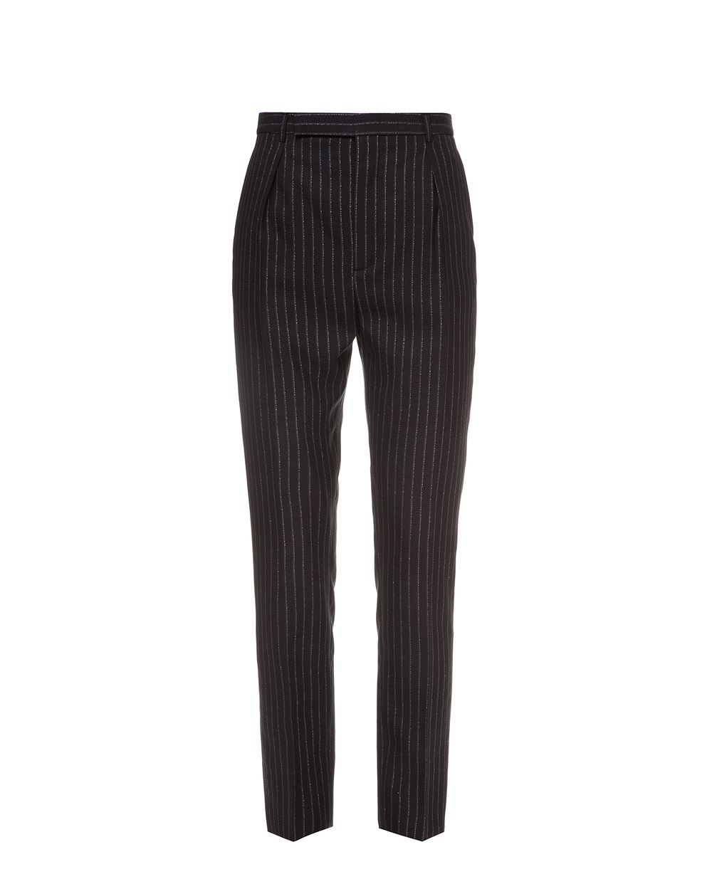 Вовняні штани Saint Laurent 611057-Y1A90, чорний колір • Купити в інтернет-магазині Kameron