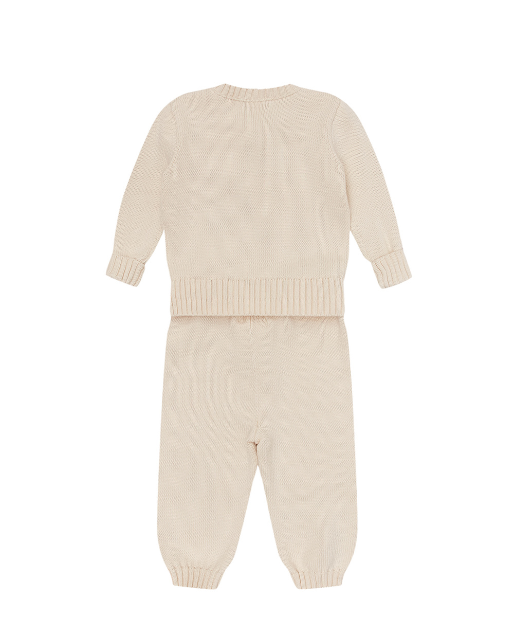Детский костюм (свитер, брюки) Polo Ralph Lauren Kids 320881431001, бежевый цвет • Купить в интернет-магазине Kameron