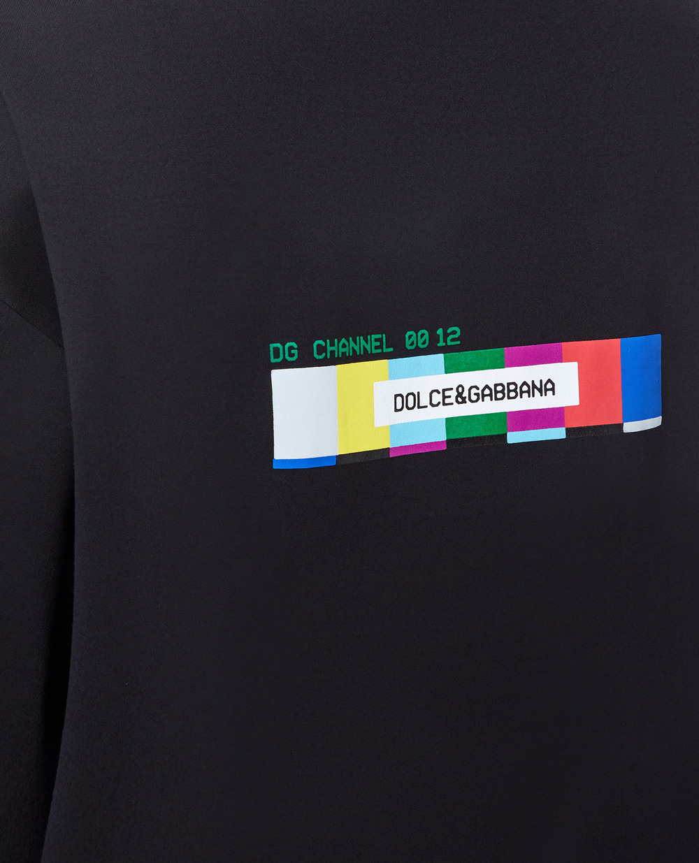 Футболка Dolce&Gabbana F8P13T-FU75A, черный цвет • Купить в интернет-магазине Kameron