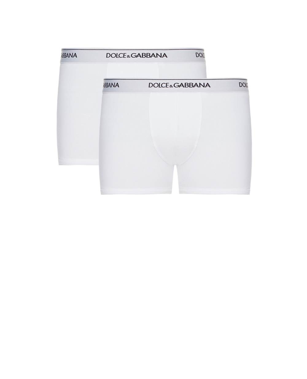 Боксеры (2 шт) Dolce&Gabbana M9C07J-FUGIW, белый цвет • Купить в интернет-магазине Kameron