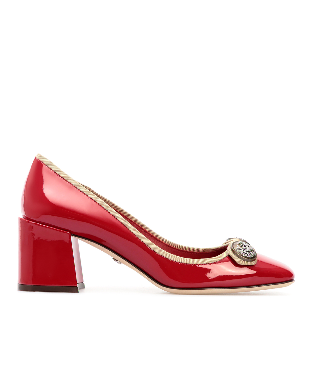 Шкіряні туфлі Dolce&Gabbana CD1454-AJ861, красный колір • Купити в інтернет-магазині Kameron