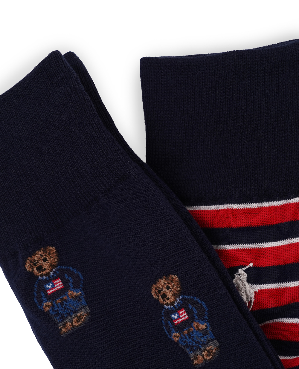 Шкарпетки Polo Bear (2 пари) Polo Ralph Lauren 449892838001, різнокольоровий колір • Купити в інтернет-магазині Kameron