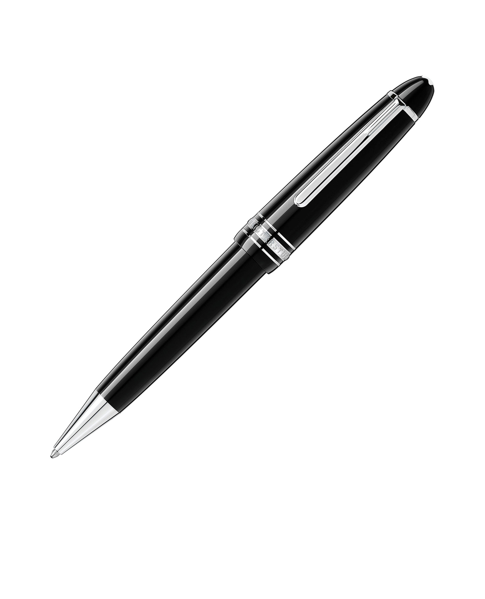 Кулькова ручка Meisterstück LeGrand із платиновим напиленням Montblanc 7569, чорний колір • Купити в інтернет-магазині Kameron