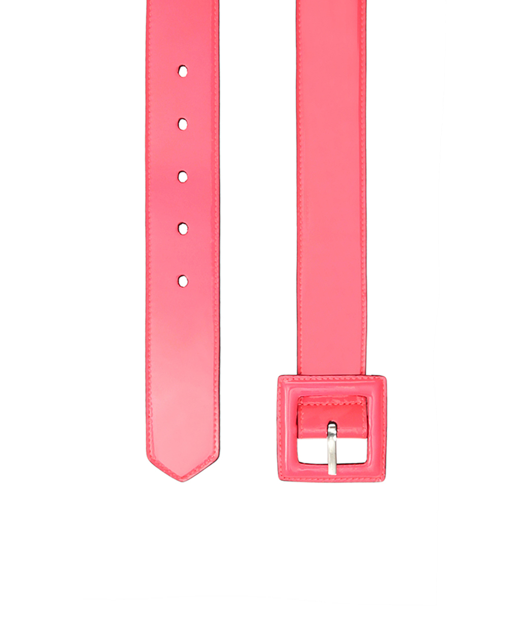 Шкіряний ремінь Saint Laurent 593468-1DL0Y, рожевий колір • Купити в інтернет-магазині Kameron