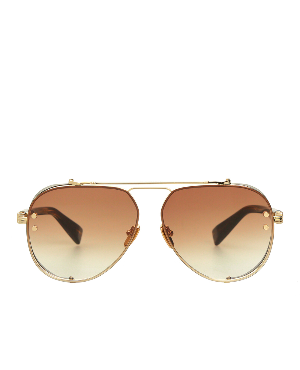 Солнцезащитные очки Balmain BPS-125B-62, коричневый цвет • Купить в интернет-магазине Kameron
