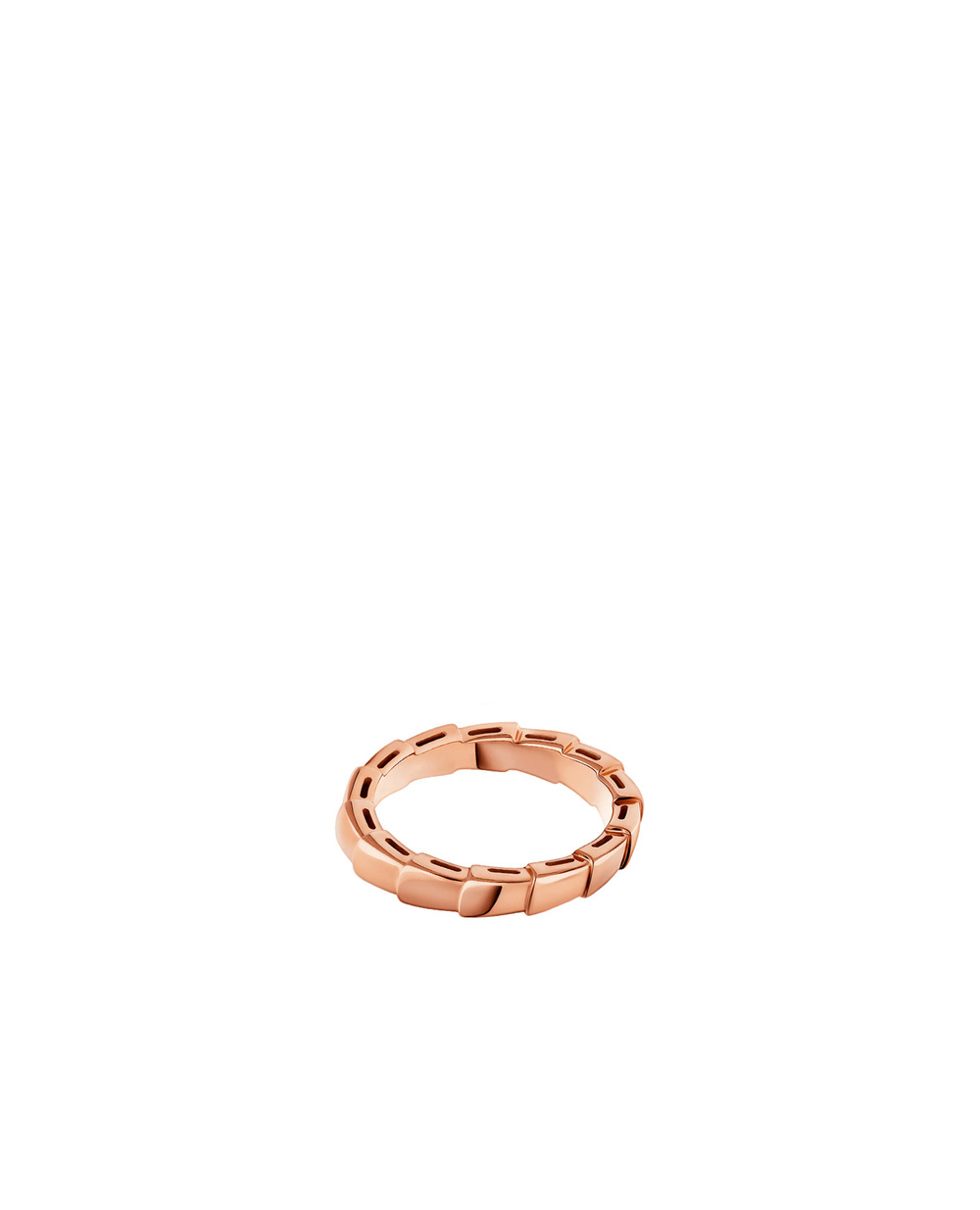 Обручальное кольцо Serpenti Viper Bulgari 349653, розовый цвет • Купить в интернет-магазине Kameron