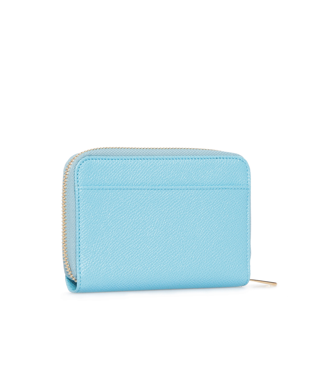Кожаный кошелек Dolce&Gabbana BI0920-A1001, голубой цвет • Купить в интернет-магазине Kameron