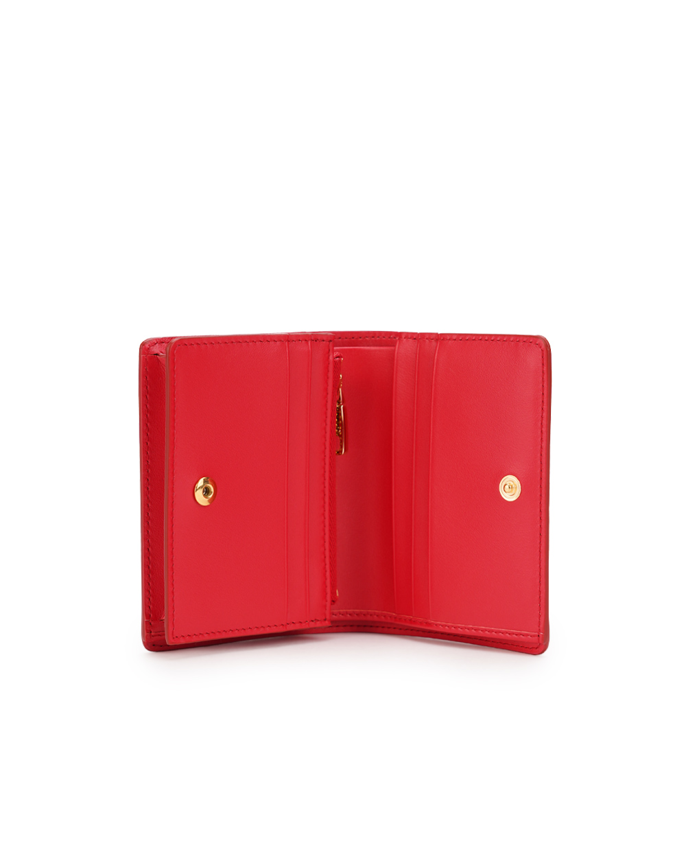 Кожаный кошелек Dolce&Gabbana BI1211-AG081, красный цвет • Купить в интернет-магазине Kameron
