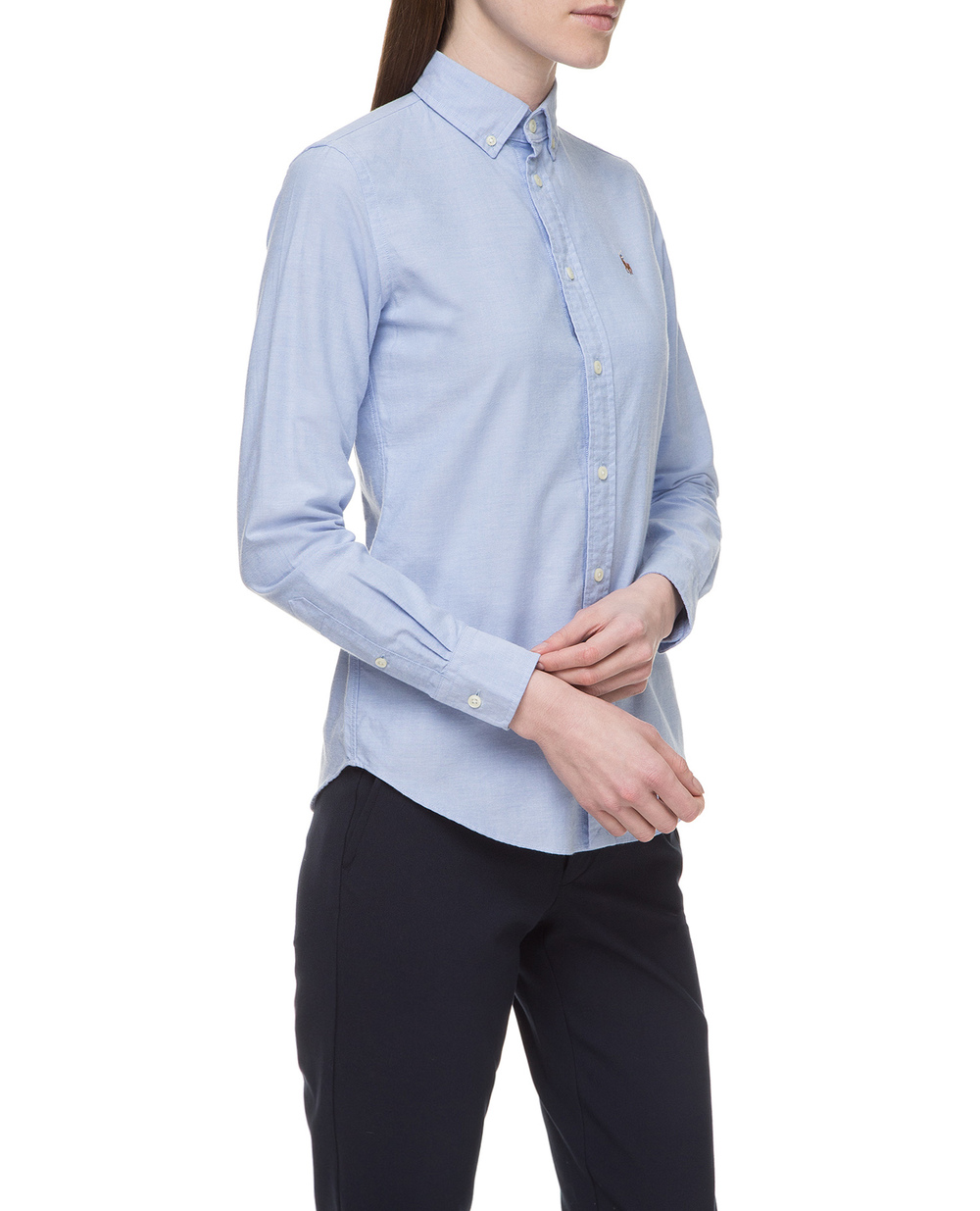Рубашка Polo Ralph Lauren 211642479002FW19, голубой цвет • Купить в интернет-магазине Kameron