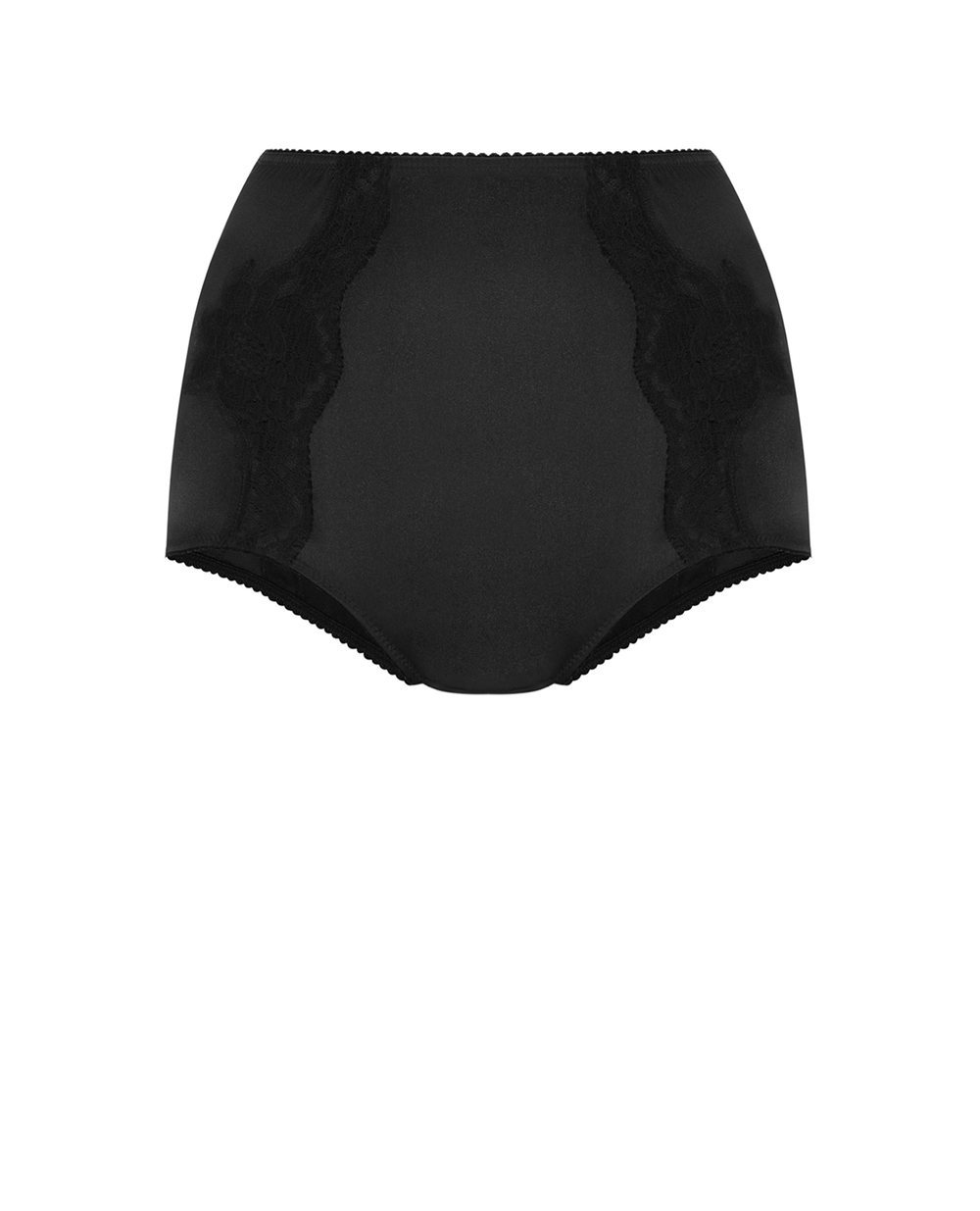 Шелковые трусики Dolce&Gabbana O2A09T-FUAD8, черный цвет • Купить в интернет-магазине Kameron