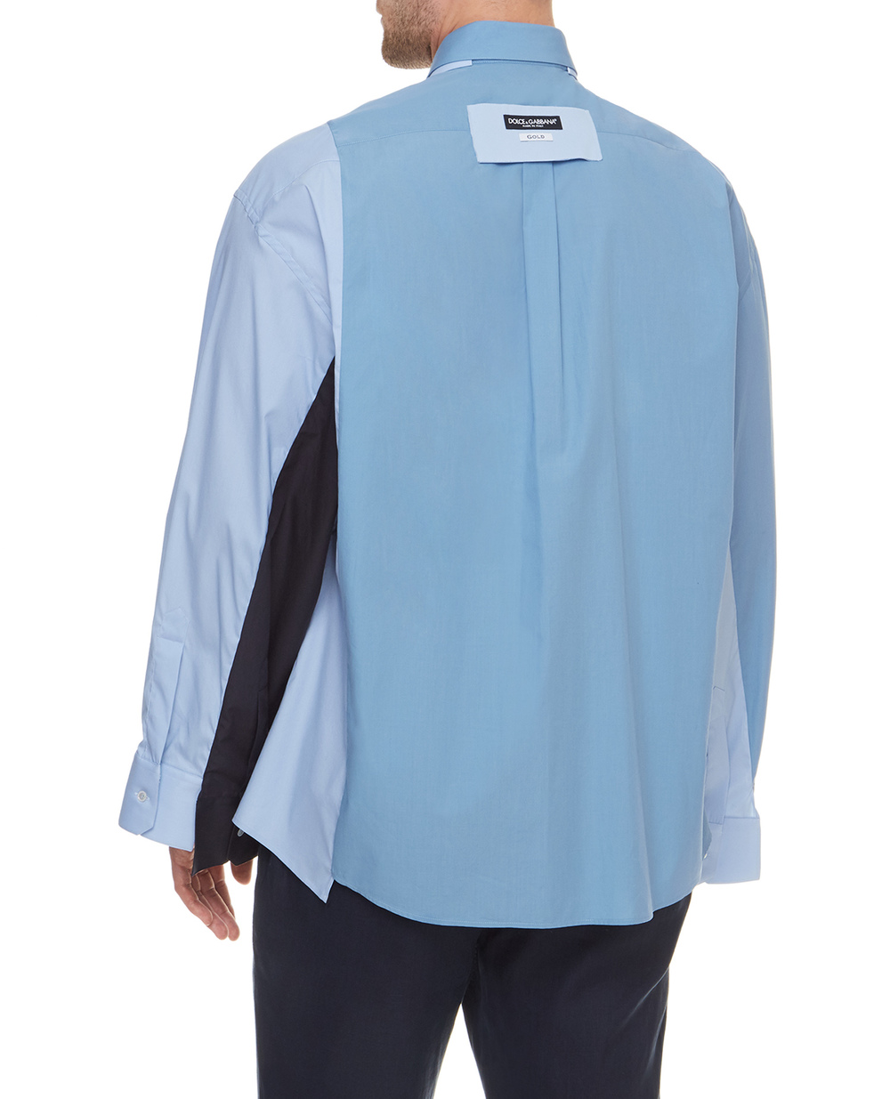 Сорочка Dolce&Gabbana G5IN5T-GEQ26, синій колір • Купити в інтернет-магазині Kameron
