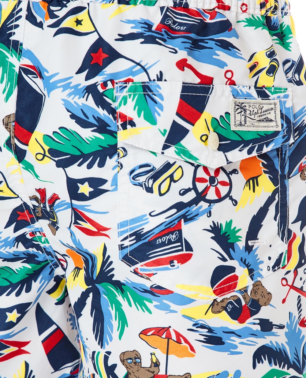 Плавательные шорты Polo Ralph Lauren 710837406001, разноцветный цвет • Купить в интернет-магазине Kameron