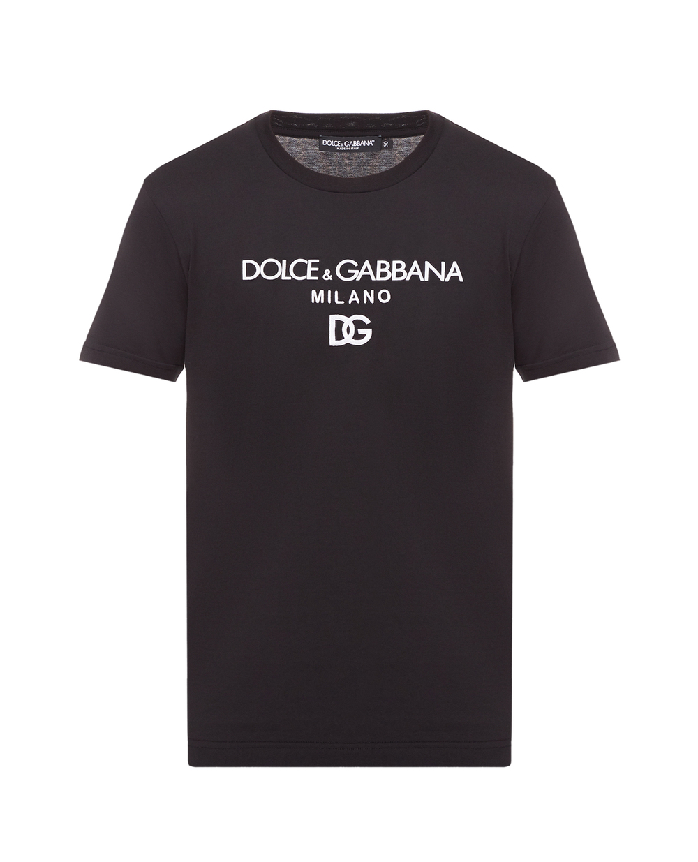 Футболка Dolce&Gabbana G8NC5Z-G7B9X, чорний колір • Купити в інтернет-магазині Kameron
