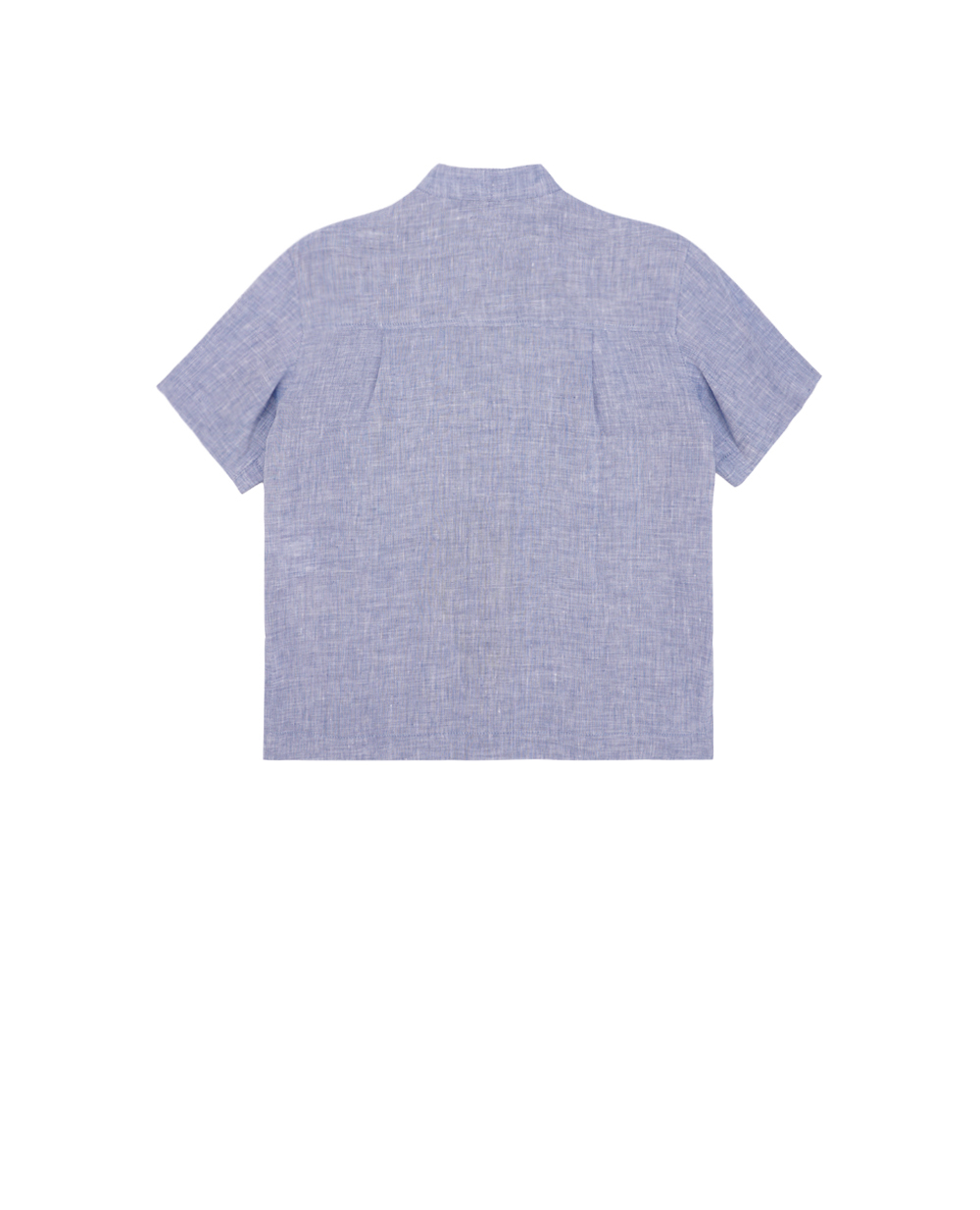 Дитяча льняна сорочка (костюм) Dolce&Gabbana Kids L44S02-FU4LG-B, блакитний колір • Купити в інтернет-магазині Kameron