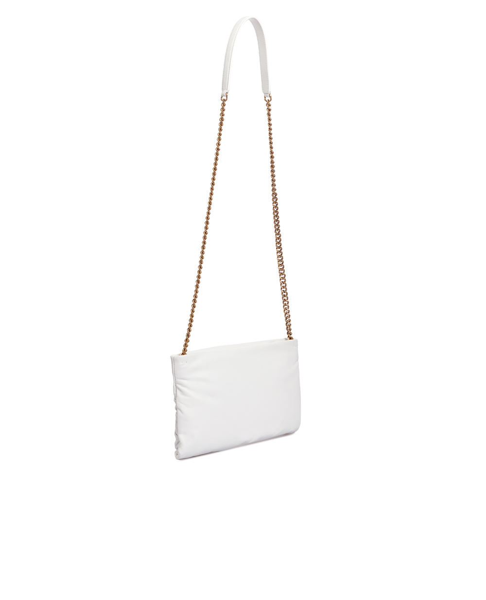 Шкіряна сумка Devotion Soft Small Dolce&Gabbana BB7378-AK274, білий колір • Купити в інтернет-магазині Kameron