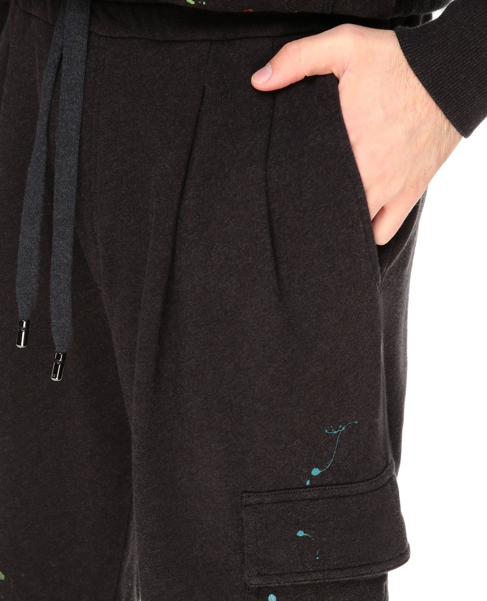 Спортивні брюки Dolce&Gabbana GW7WAT-FU7DU, сірий колір • Купити в інтернет-магазині Kameron