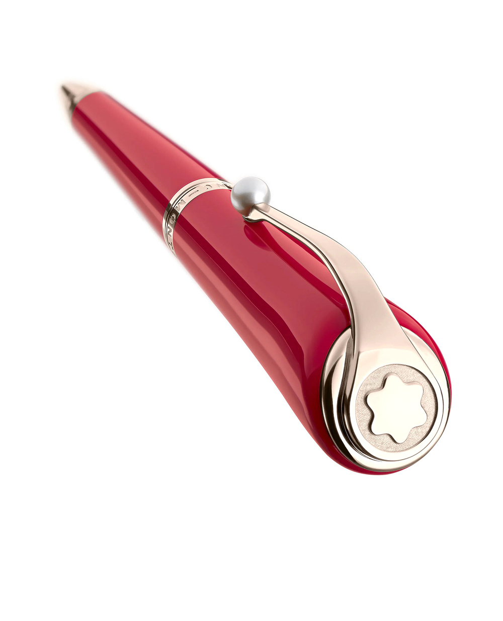 Шариковая ручка Montblanc 116068, красный цвет • Купить в интернет-магазине Kameron