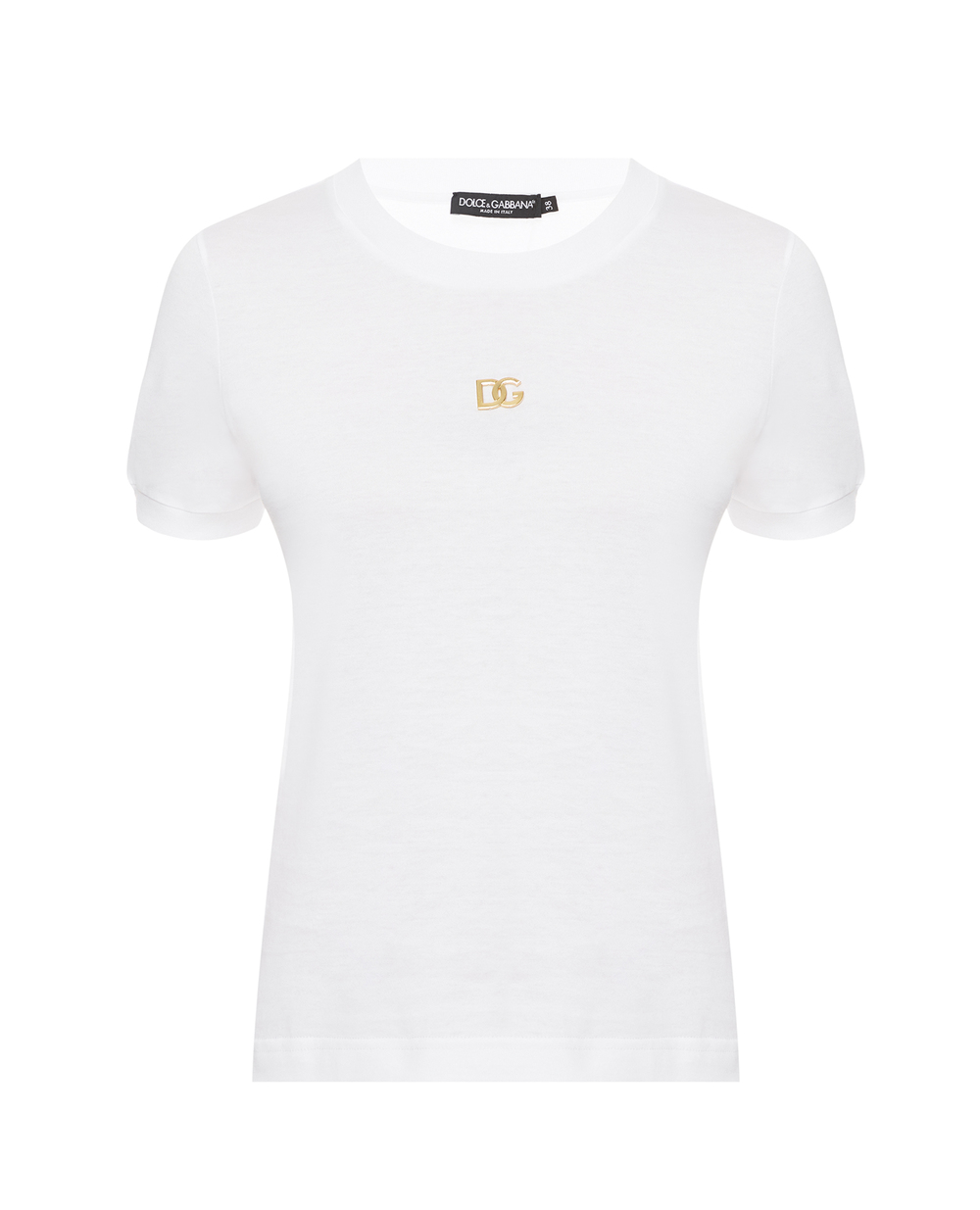 Футболка Dolce&Gabbana F8N08Z-FU7EQ, белый цвет • Купить в интернет-магазине Kameron