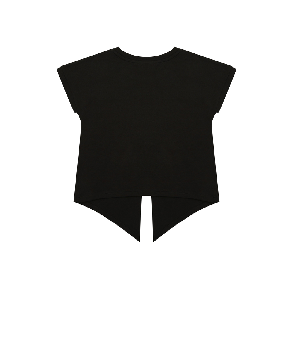 Дитяча футболка Dolce&Gabbana Kids L5JTIE-G7B4M-S, чорний колір • Купити в інтернет-магазині Kameron