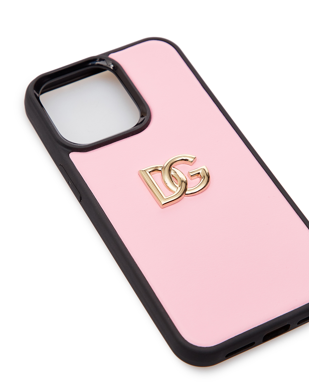 Кожаный чехол для iPhone 13 Pro Dolce&Gabbana BI3135-AW576, розовый цвет • Купить в интернет-магазине Kameron