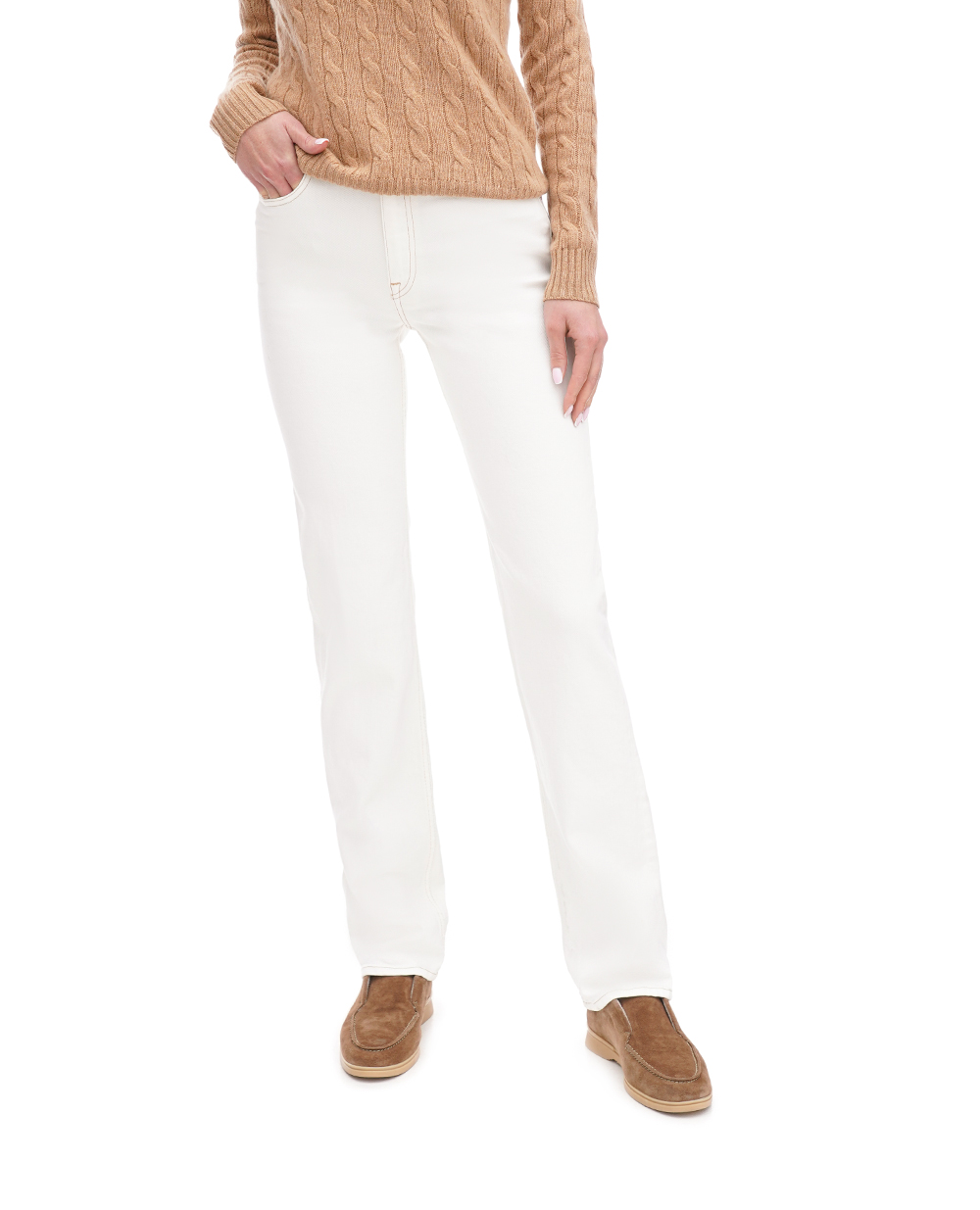 Джинси Polo Ralph Lauren 211915844001, білий колір • Купити в інтернет-магазині Kameron