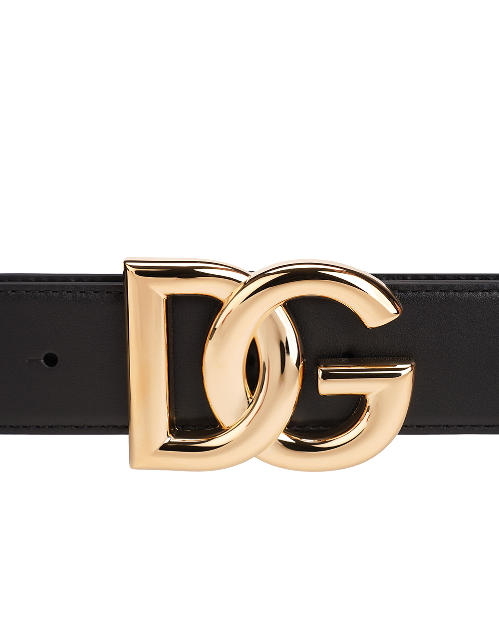 Шкіряний ремінь Dolce&Gabbana BE1446-AW576, чорний колір • Купити в інтернет-магазині Kameron