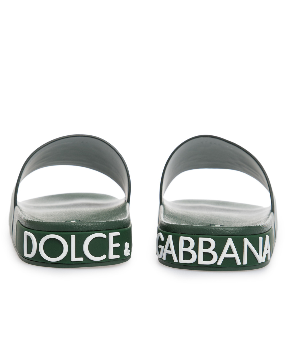 Слайдери Saint Barth Dolce&Gabbana CS1646-AZ578, зелений колір • Купити в інтернет-магазині Kameron