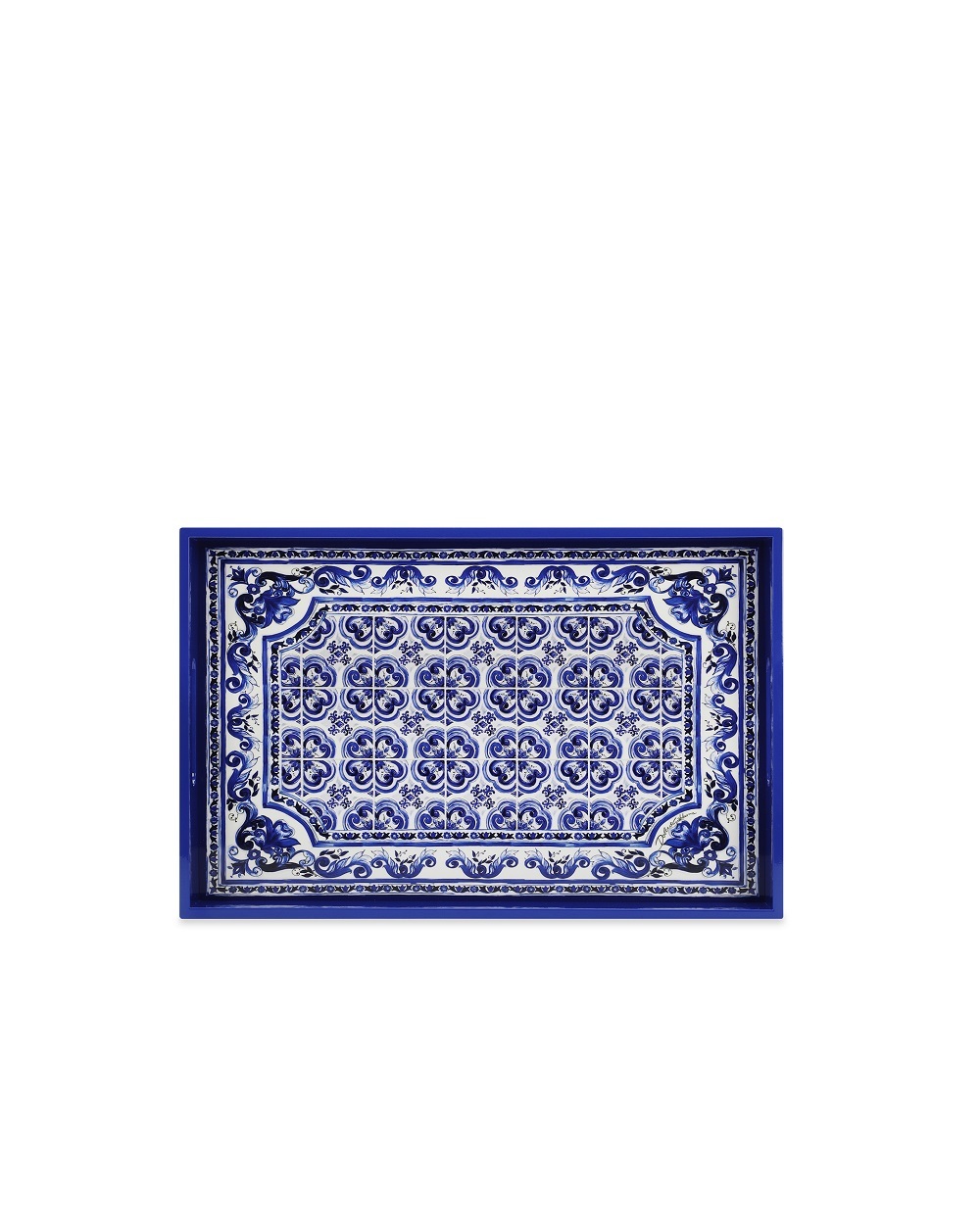Таця з дерева Dolce&Gabbana TC0107-TCAIL, синій колір • Купити в інтернет-магазині Kameron