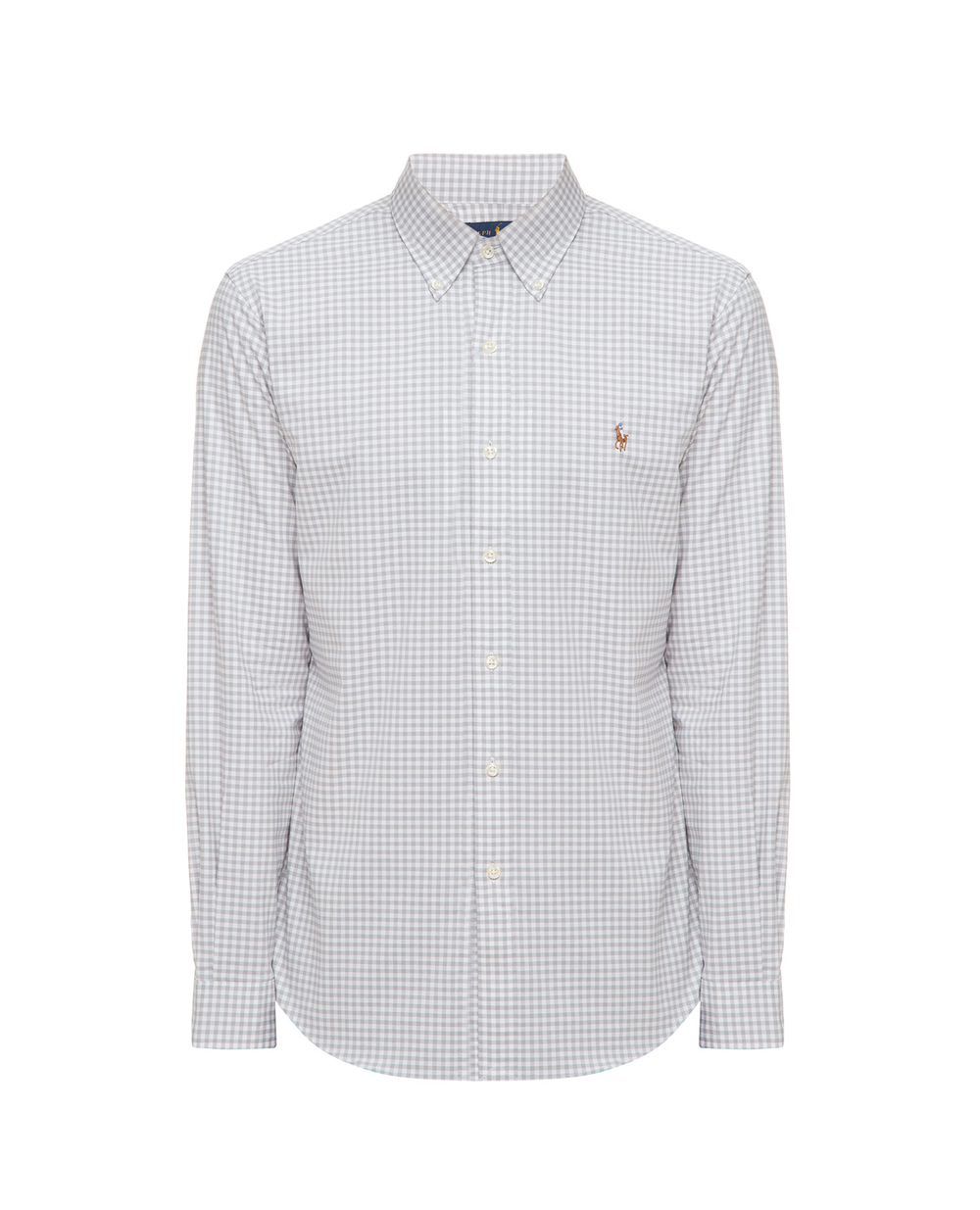 Рубашка Polo Ralph Lauren 710781974002, серый цвет • Купить в интернет-магазине Kameron