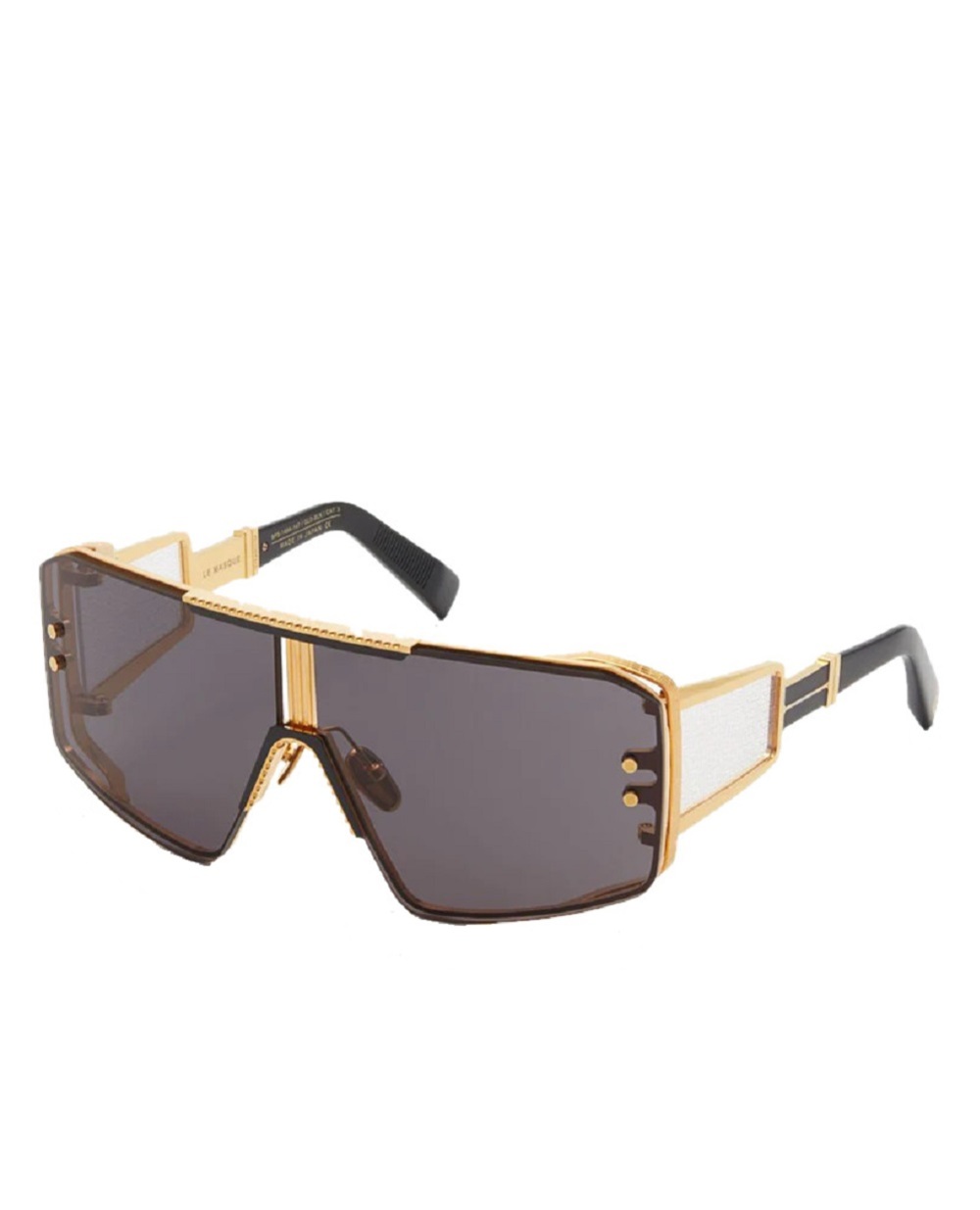Солнцезащитные очки Le Masque Balmain BPS-146A-147, коричневый цвет • Купить в интернет-магазине Kameron