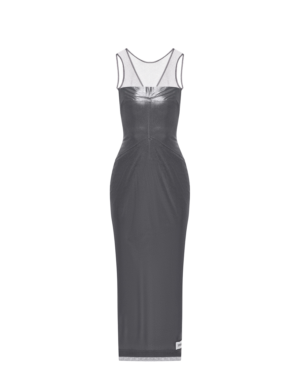 Платье Dolce&Gabbana F6BEBT-GDBNE, серый цвет • Купить в интернет-магазине Kameron