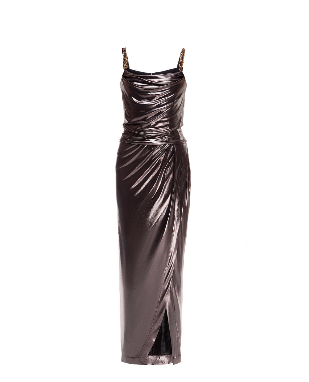 Платье Balmain XF1RN041JB69, серебряный цвет • Купить в интернет-магазине Kameron