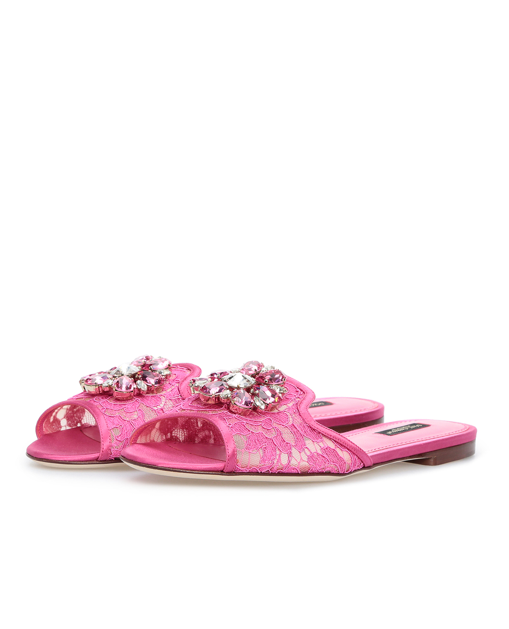 Мюлі Dolce&Gabbana CQ0023-AL198, рожевий колір • Купити в інтернет-магазині Kameron