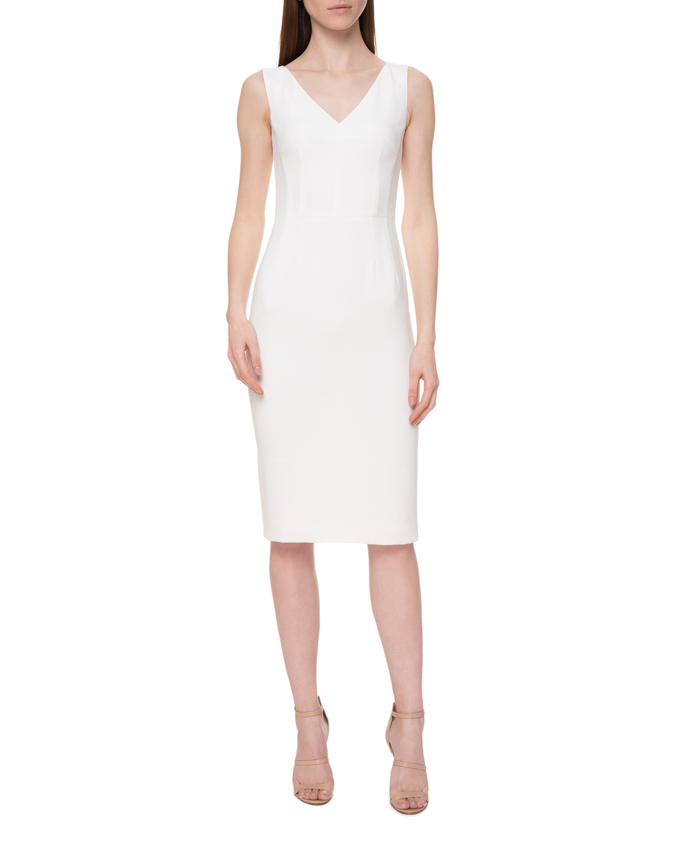 Платье Dolce&Gabbana F6F2LT-FURDV, белый цвет • Купить в интернет-магазине Kameron