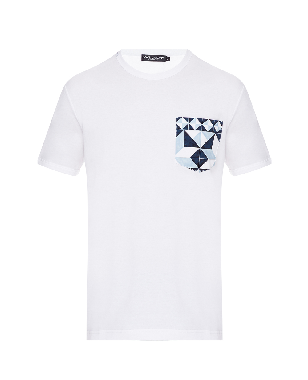 Футболка Dolce&Gabbana G8ML4T-FU7EQ, белый цвет • Купить в интернет-магазине Kameron