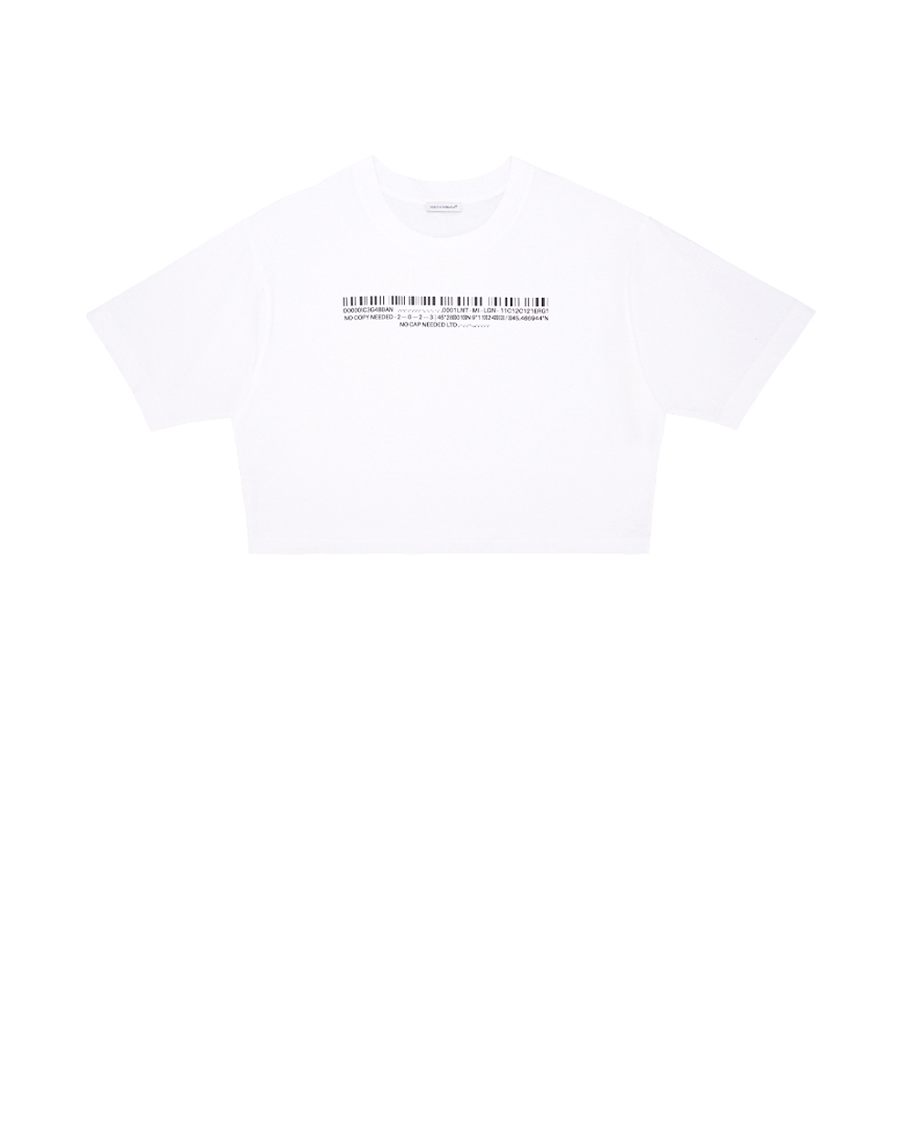 Дитяча футболка Dolce&Gabbana Kids L8JTNH-G7M6R, білий колір • Купити в інтернет-магазині Kameron