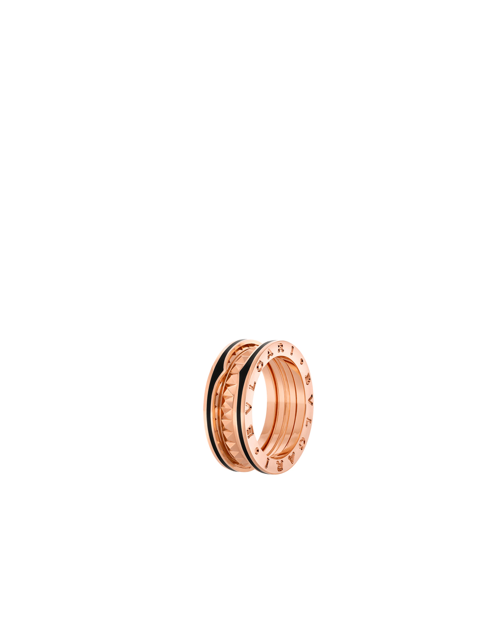 Кольцо B.zero1 Rock Bulgari 357999, розовый цвет • Купить в интернет-магазине Kameron