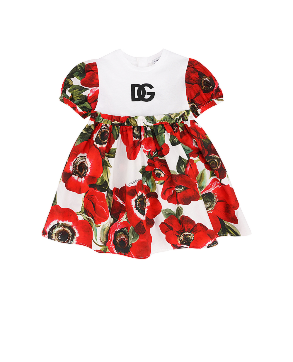 Детское платье Dolce&Gabbana Kids L2JD6K-G7M2E, разноцветный цвет • Купить в интернет-магазине Kameron